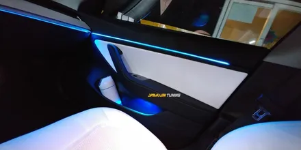 테슬라 모델3 엠비언트 라이트. 비노출 아크릴 튜닝 Tesla Model3 / 포천, 양주, 의정부, 동두천