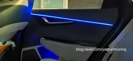 기아 EV6 실내 엠비언트 무드등. 순정옵션 있다.없다 상관없다 / 포천, 양주, 의정부, 동두천