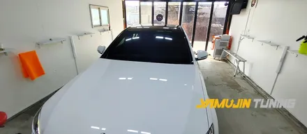벤츠 C200 루프스킨, 3M 2080 블랙 유광 포인트 랩핑의 매력을 야무진 튜닝에서 느껴봅시다~ / 포천, 양주, 의정부, 동두천
