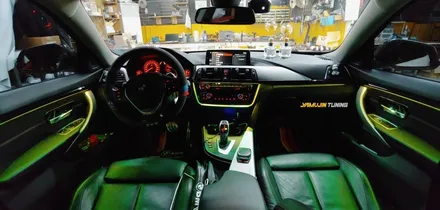 BMW 4시리즈 엠비언트에서 비노출 아크릴 엠비언트는 당연한 결과입니다. / 포천, 양주, 의정부, 동두천