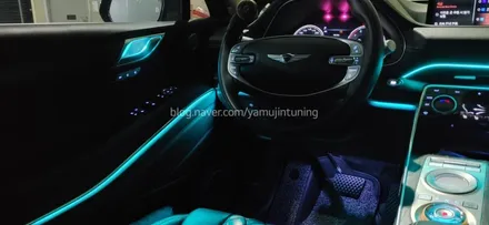 제네시스 GV80 순정연동 무빙 엠비언트 끝판왕 이라고? / 포천, 양주, 의정부, 동두천