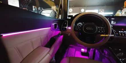 패밀리 SUV, 쏘렌토 MQ4 엠비언트 무드등 이란? 순정 모니터 활성화도 가능한 튜닝 / 포천, 양주, 의정부, 동두천