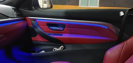 BMW 4시리즈 비노출 아크릴 엠비언트하면 떠오르는 명품 시공점? / 포천, 양주, 의정부, 동두천