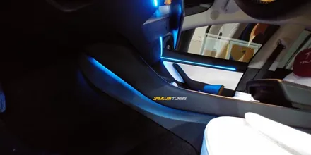 테슬라 모델3 엠비언트 라이트. 비노출 아크릴 튜닝 Tesla Model3 / 포천, 양주, 의정부, 동두천