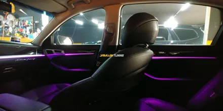 GENESIS G80. DH 비노출 엠비언트 라이트 또 다른 튜닝 ver / 포천, 양주, 의정부, 동두천