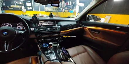 BMW 5시리즈 F10 비노출 아크릴 엠비언트 라이트 튜닝의 정석 / 포천, 양주, 의정부, 동두천