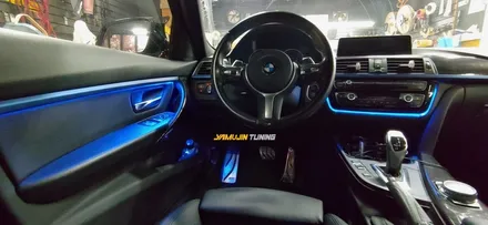 BMW 3시리즈 M 패키지, 비노출 엠비언트 무드등 진정한 튜닝 패키지의 완성 / 포천, 양주, 의정부, 동두천