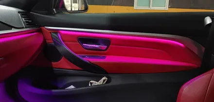 BMW 4시리즈 비노출 아크릴 엠비언트하면 떠오르는 명품 시공점? / 포천, 양주, 의정부, 동두천