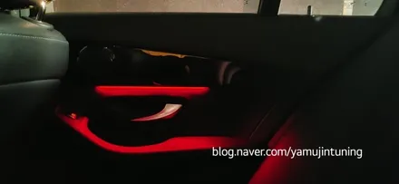 벤츠 C클래스 비노출 엠비언트 라이트 이렇게 이쁘다고? / 포천, 양주, 의정부, 동두천