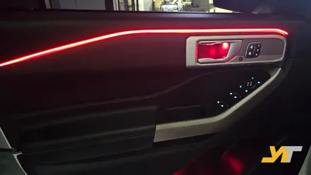 포드 익스플로러 실내 분위기를 위한 엠비언트 튜닝이야기 / 포천, 양주, 의정부, 동두천