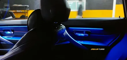BMW 4시리즈 엠비언트에서 비노출 아크릴 엠비언트는 당연한 결과입니다. / 포천, 양주, 의정부, 동두천