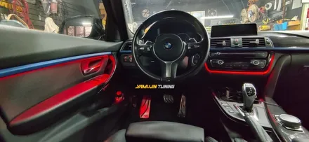 BMW 3시리즈 M 패키지, 비노출 엠비언트 무드등 진정한 튜닝 패키지의 완성 / 포천, 양주, 의정부, 동두천