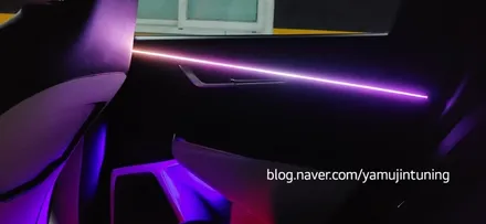 기아 EV6 순정연동 무빙 엠비언트 전기차 무드등은 야무진튜닝? / 포천, 양주, 의정부, 동두천