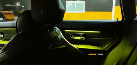 BMW 4시리즈 엠비언트에서 비노출 아크릴 엠비언트는 당연한 결과입니다. / 포천, 양주, 의정부, 동두천