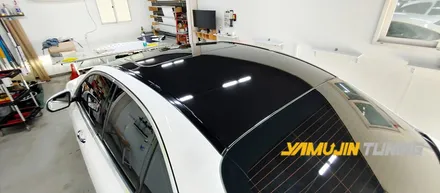 벤츠 C200 루프스킨, 3M 2080 블랙 유광 포인트 랩핑의 매력을 야무진 튜닝에서 느껴봅시다~ / 포천, 양주, 의정부, 동두천