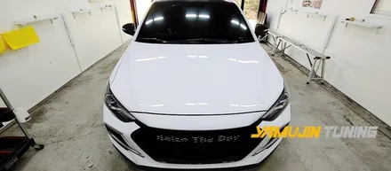 아반떼 AD 전체랩핑 에이버리 사틴 퍼블 메탈릭 랩핑의 오묘한 매력은 특별하다. / 포천, 양주, 의정부, 동두천
