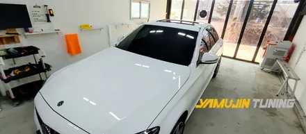 벤츠 C200 루프스킨, 3M 2080 블랙 유광 포인트 랩핑의 매력을 야무진 튜닝에서 느껴봅시다~ / 포천, 양주, 의정부, 동두천