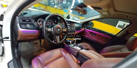 BMW 5시리즈 F10 비노출 아크릴 엠비언트 라이트 튜닝의 정석 / 포천, 양주, 의정부, 동두천