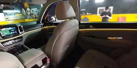 쌍용 플래그십 SUV G4 렉스턴(스포츠) 광섬유 엠비언트 튜닝의 모범답안 / 포천, 양주, 의정부, 동두천