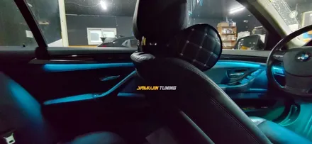 BMW 5시리즈 F10, 중형 세단의 매립 아크릴 엠비언트 튜닝의 멋 / 포천, 양주, 의정부, 동두천