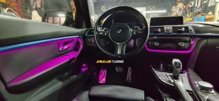BMW 3시리즈 M 패키지, 비노출 엠비언트 무드등 진정한 튜닝 패키지의 완성 / 포천, 양주, 의정부, 동두천