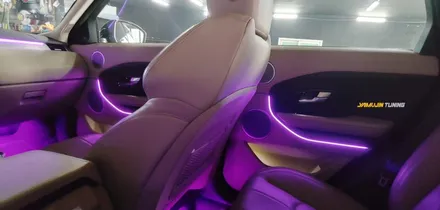 레인지로버 이보크에 간접 아크릴 엠비언트가 주는 세련된 감성 공간 / 포천, 양주, 의정부, 동두천