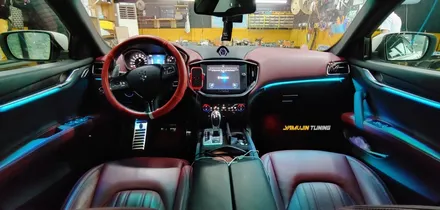 마세라티 기블리에 비노출 아크릴 엠비언트가 주는 엠비언트의 품격 / 포천, 양주, 의정부, 동두천