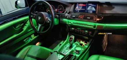 BMW 5시리즈 엠비언트, 비노출 엠비언트는 야무진튜닝 본점이 무지 잘하죠~ BMW 5시리즈 비노출 엠비언 / 포천, 양주, 의정부, 동두천