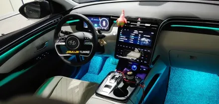 투싼 NX4 엠비언트, 전문점에서만 가능한 비노출 엠비언트를 투싼 NX4에 해보자!! / 포천, 양주, 의정부, 동두천