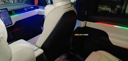 테슬라 모델X 엠비언트, 야무진튜닝의 테슬라 모델X 무빙 엠비언트는 최고라는 학계의 정 / 포천, 양주, 의정부, 동두천