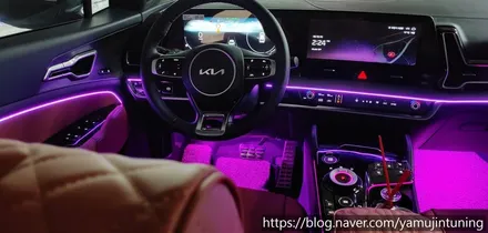 스포티지 NQ5 엠비언트 라이트, 실내에 펼쳐지는 진정한 감성 / 포천, 양주, 의정부, 동두천