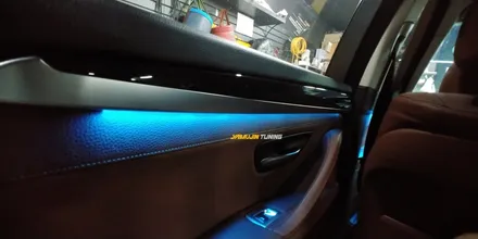 BMW 5시리즈 F10 비노출 아크릴 엠비언트 라이트 튜닝의 정석 / 포천, 양주, 의정부, 동두천