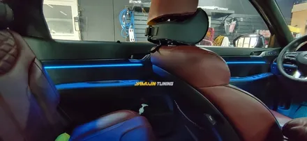 팰리세이드 비노출 엠비언트와 순정 모니터 연동은 야무진 튜닝 / 포천, 양주, 의정부, 동두천