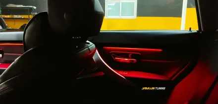 BMW 4시리즈 엠비언트에서 비노출 아크릴 엠비언트는 당연한 결과입니다. / 포천, 양주, 의정부, 동두천