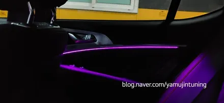 제네시스 G70 엠비언트 라이트 비노출은 완벽하다. / 포천, 양주, 의정부, 동두천