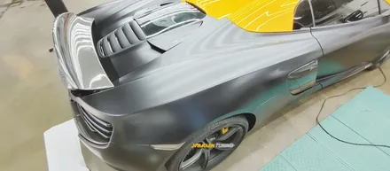 맥라렌 650S 전체랩핑, 3M 사틴 블랙 자동차 랩핑으로 드라마틱한 변신을 해보자 / 포천, 양주, 의정부, 동두천