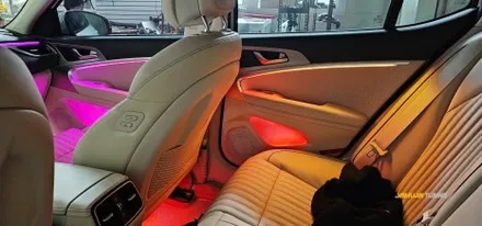제네시스 G70 무빙 엠비언트, 빛으로 달리다! 이게 바로 무빙 퍼포먼스~ / 포천, 양주, 의정부, 동두천