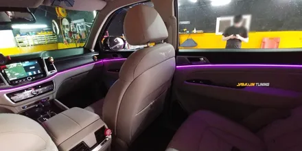쌍용 플래그십 SUV G4 렉스턴(스포츠) 광섬유 엠비언트 튜닝의 모범답안 / 포천, 양주, 의정부, 동두천