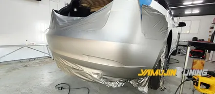 테슬라 모델 3 전체랩핑 3M 무광 그레이 알루미늄 랩핑 야무진 튜닝 랩핑 / 포천, 양주, 의정부, 동두천