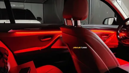 BMW 5시리즈 엠비언트, 야무진튜닝의 비노출 아크릴 엠비언트 퀄리티는 특별한 무언가 있다?!! / 포천, 양주, 의정부, 동두천