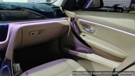 BMW 3시리즈에 감성을 더하다. 순정 같은 엠비언트 시공 / 포천, 양주, 의정부, 동두천