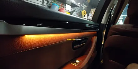 BMW 5시리즈 F10 비노출 아크릴 엠비언트 라이트 튜닝의 정석 / 포천, 양주, 의정부, 동두천