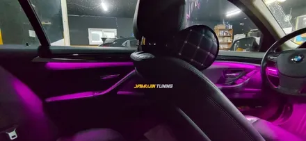 BMW 5시리즈 F10, 중형 세단의 매립 아크릴 엠비언트 튜닝의 멋 / 포천, 양주, 의정부, 동두천