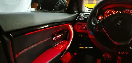 BMW 4시리즈 엠비언트에서 비노출 아크릴 엠비언트는 당연한 결과입니다. / 포천, 양주, 의정부, 동두천