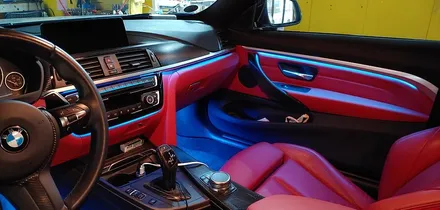 BMW 4시리즈 비노출 아크릴 엠비언트하면 떠오르는 명품 시공점? / 포천, 양주, 의정부, 동두천