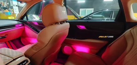 G80 순정 엠비언트가 아쉽다면? 야무진 튜닝의 광량업이 필수지~!! / 포천, 양주, 의정부, 동두천