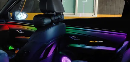투싼 NX4 수제 몰딩 엠비언트에 무빙 모션 글로우모션을 담아내다 / 포천, 양주, 의정부, 동두천