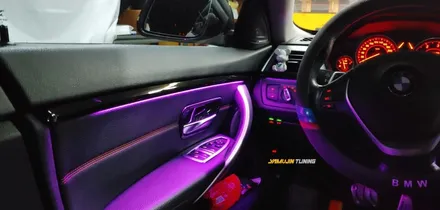 BMW 4시리즈 엠비언트에서 비노출 아크릴 엠비언트는 당연한 결과입니다. / 포천, 양주, 의정부, 동두천