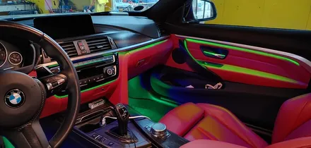 BMW 4시리즈 비노출 아크릴 엠비언트하면 떠오르는 명품 시공점? / 포천, 양주, 의정부, 동두천