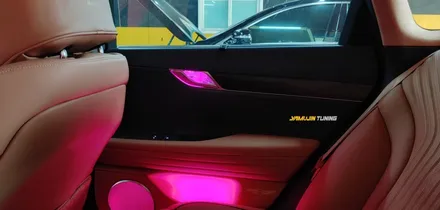 G80 순정 엠비언트가 아쉽다면? 야무진 튜닝의 광량업이 필수지~!! / 포천, 양주, 의정부, 동두천